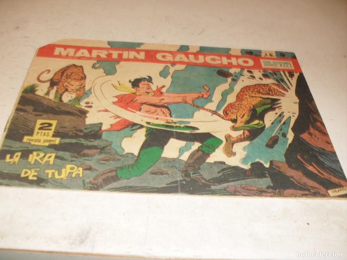 Tebeos: (ORIGINAL)MARTIN GAUCHO N&ordm; 12,LA IRA DE TUPA,DE SEGRELLES,DE 50 ,MAGA,1964