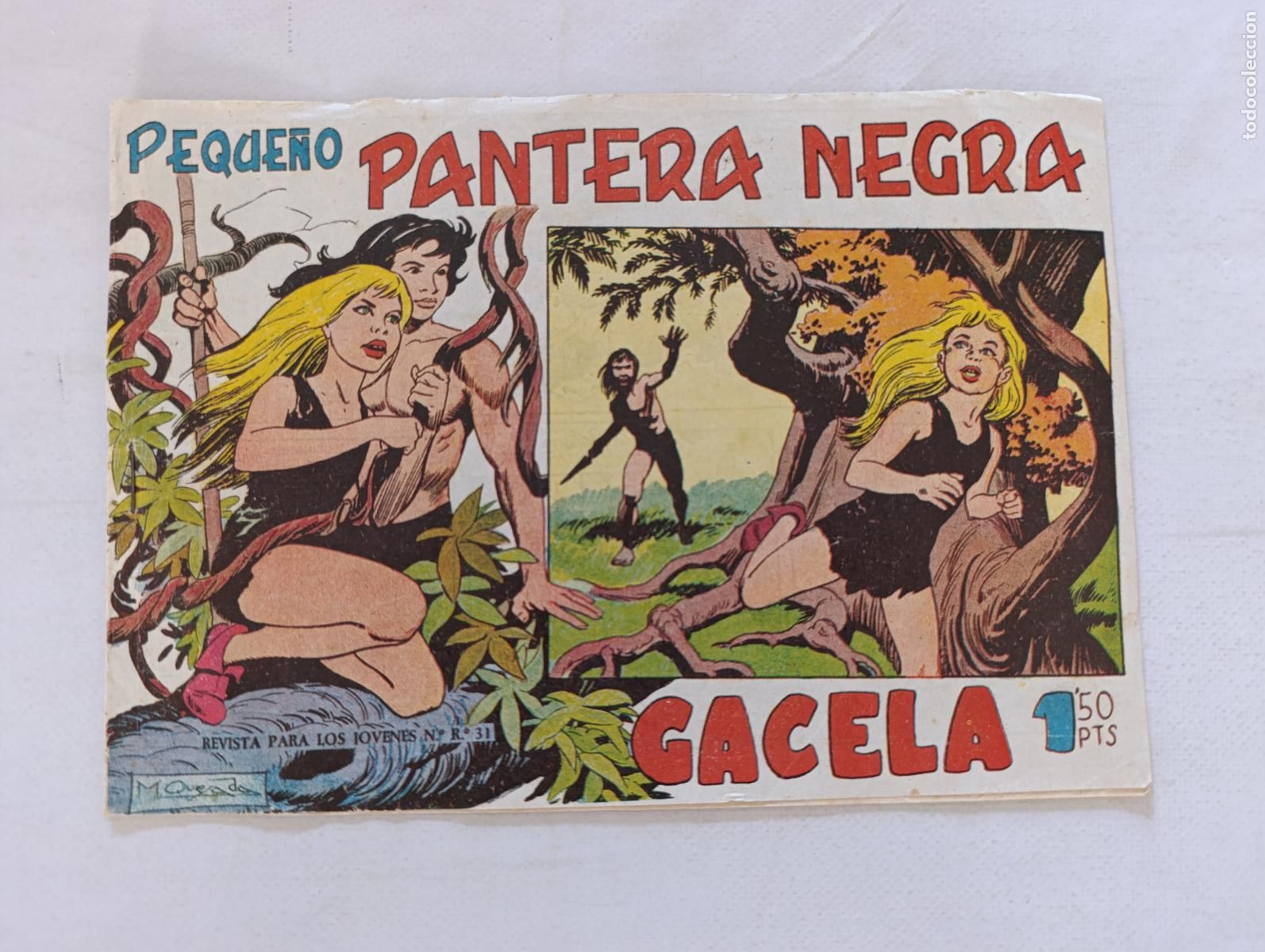 Tebeos: PEQUE&Ntilde;O PANTERA NEGRA N&ordm; 125 - ORIGINAL - MAGA (HV)