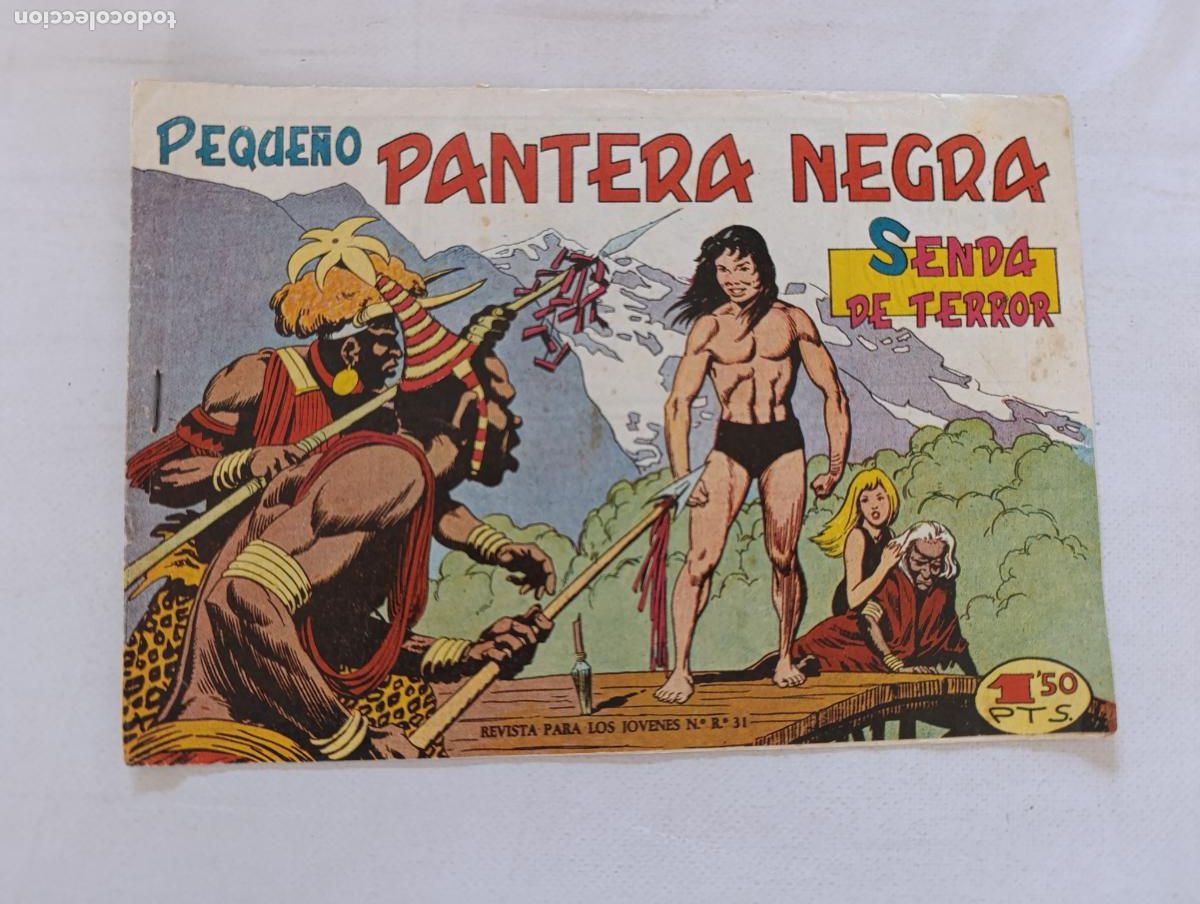 Tebeos: PEQUE&Ntilde;O PANTERA NEGRA N&ordm; 126 - ORIGINAL - MAGA (HV)