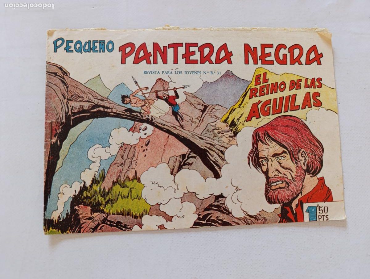 Tebeos: PEQUE&Ntilde;O PANTERA NEGRA N&ordm; 128 - ORIGINAL - MAGA (HV)