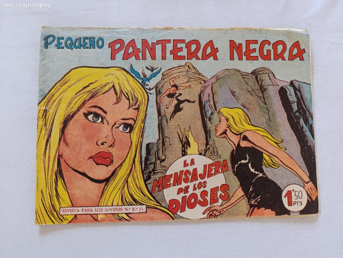 Tebeos: PEQUE&Ntilde;O PANTERA NEGRA N&ordm; 129 - ORIGINAL - MAGA (HV)