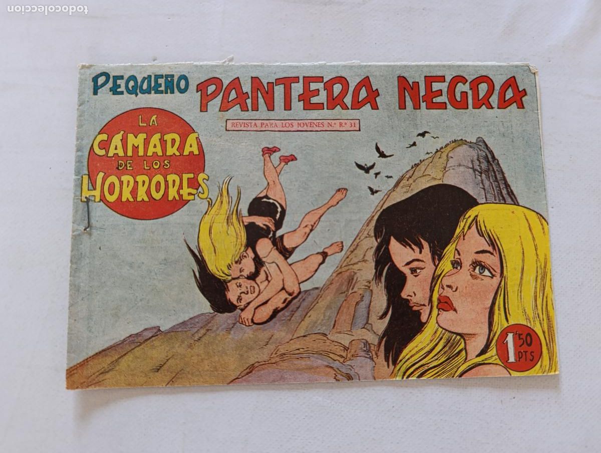 Tebeos: PEQUE&Ntilde;O PANTERA NEGRA N&ordm; 130 - ORIGINAL - MAGA (HV)