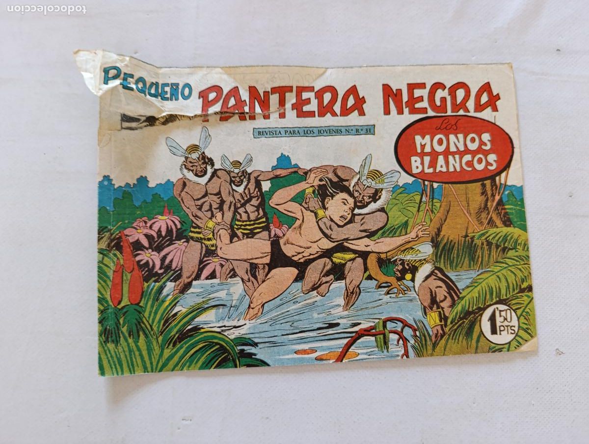 Tebeos: PEQUE&Ntilde;O PANTERA NEGRA N&ordm; 131 - ORIGINAL - MAGA (HV)