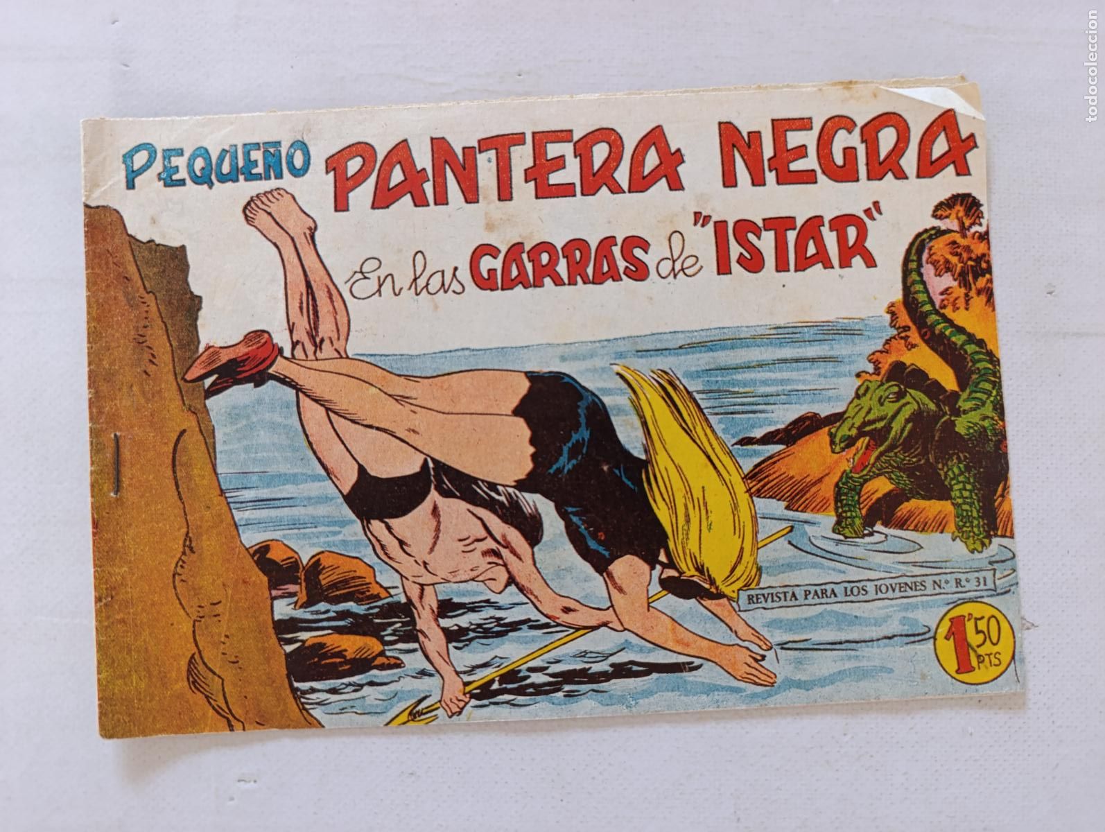 Tebeos: PEQUE&Ntilde;O PANTERA NEGRA N&ordm; 135 - ORIGINAL - MAGA (HV)