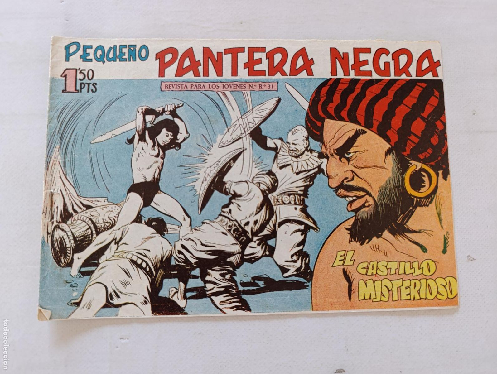 Tebeos: PEQUE&Ntilde;O PANTERA NEGRA N&ordm; 137 - ORIGINAL - MAGA (HV)