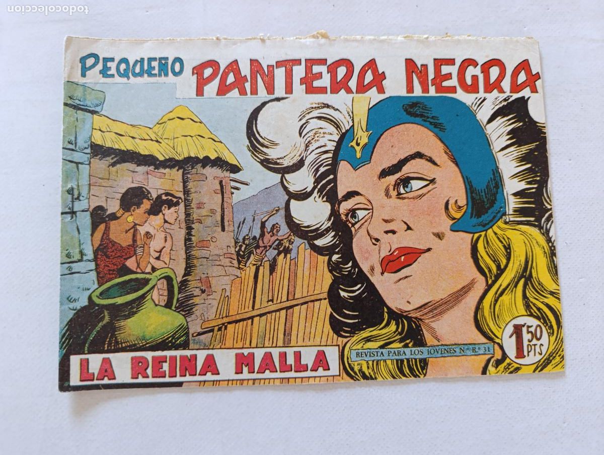 Tebeos: PEQUE&Ntilde;O PANTERA NEGRA N&ordm; 139 - ORIGINAL - MAGA (HV)