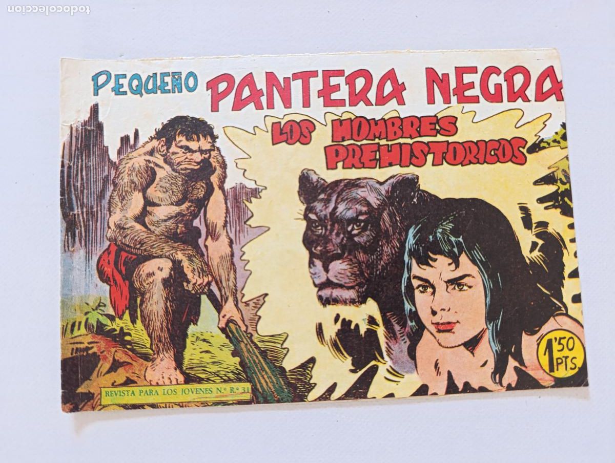 Tebeos: PEQUE&Ntilde;O PANTERA NEGRA N&ordm; 141 - ORIGINAL - MAGA (HV)