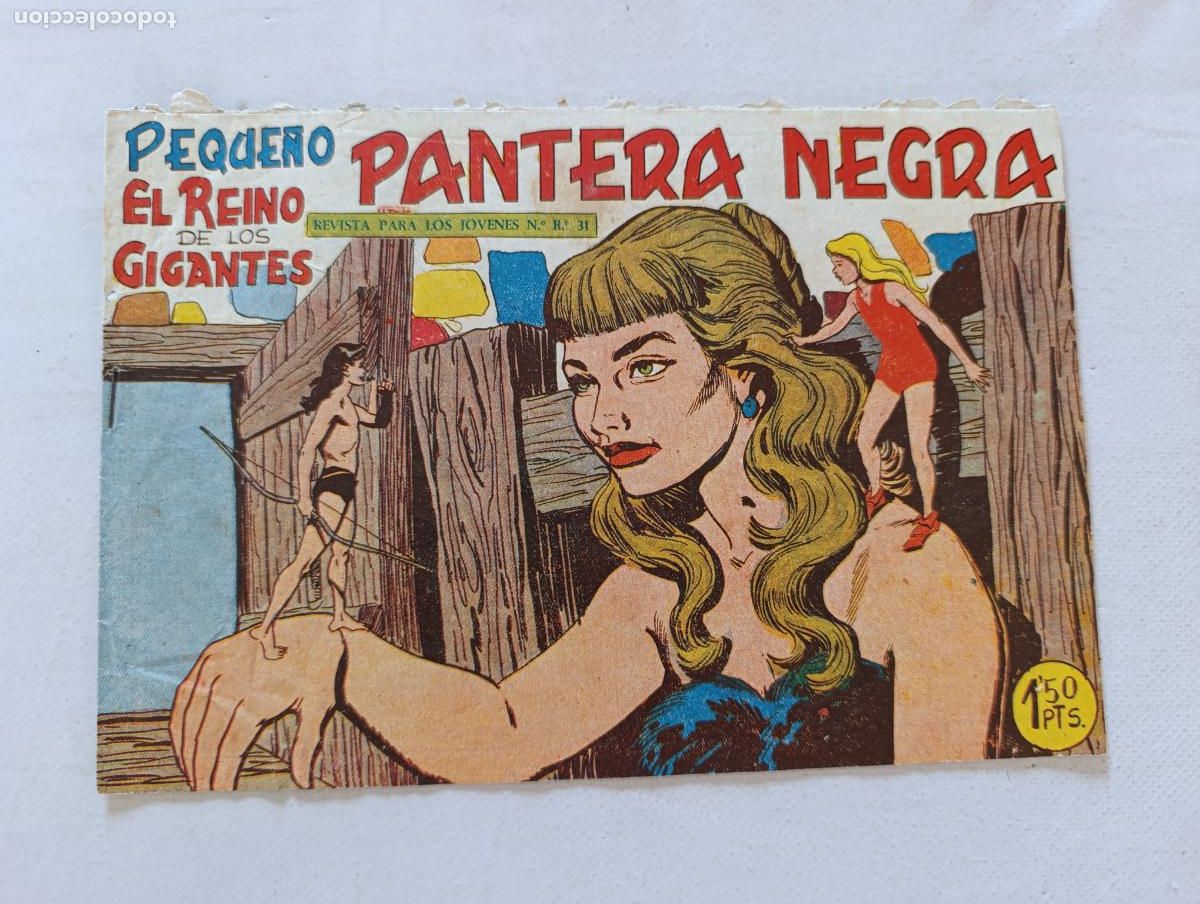 Tebeos: PEQUE&Ntilde;O PANTERA NEGRA N&ordm; 151 - ORIGINAL - MAGA (HV)