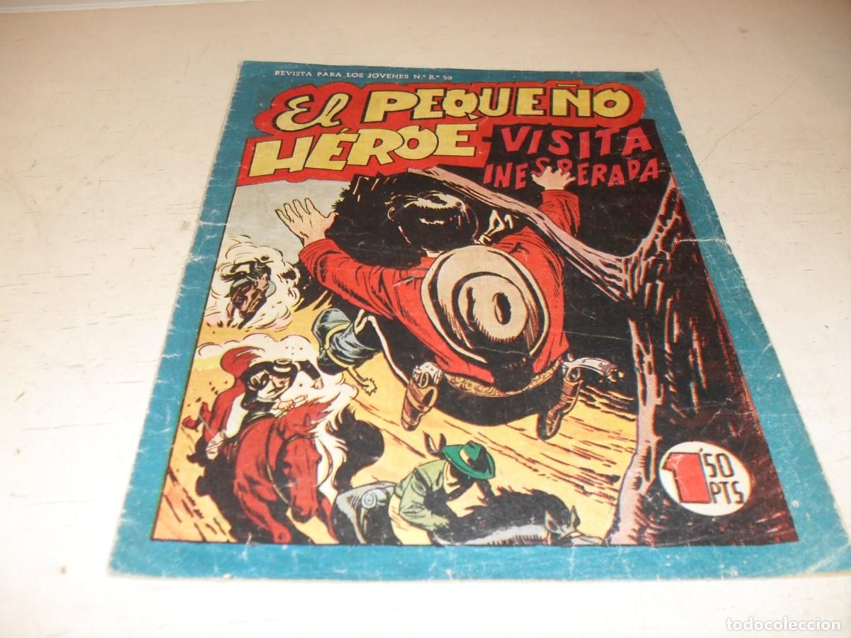 Tebeos: (ORIGINAL),EL PEQUE&Ntilde;O HEROE N&ordm; 120,ULTIMO,VISITA INESPERADA,DE 120 ,MAGA,1957