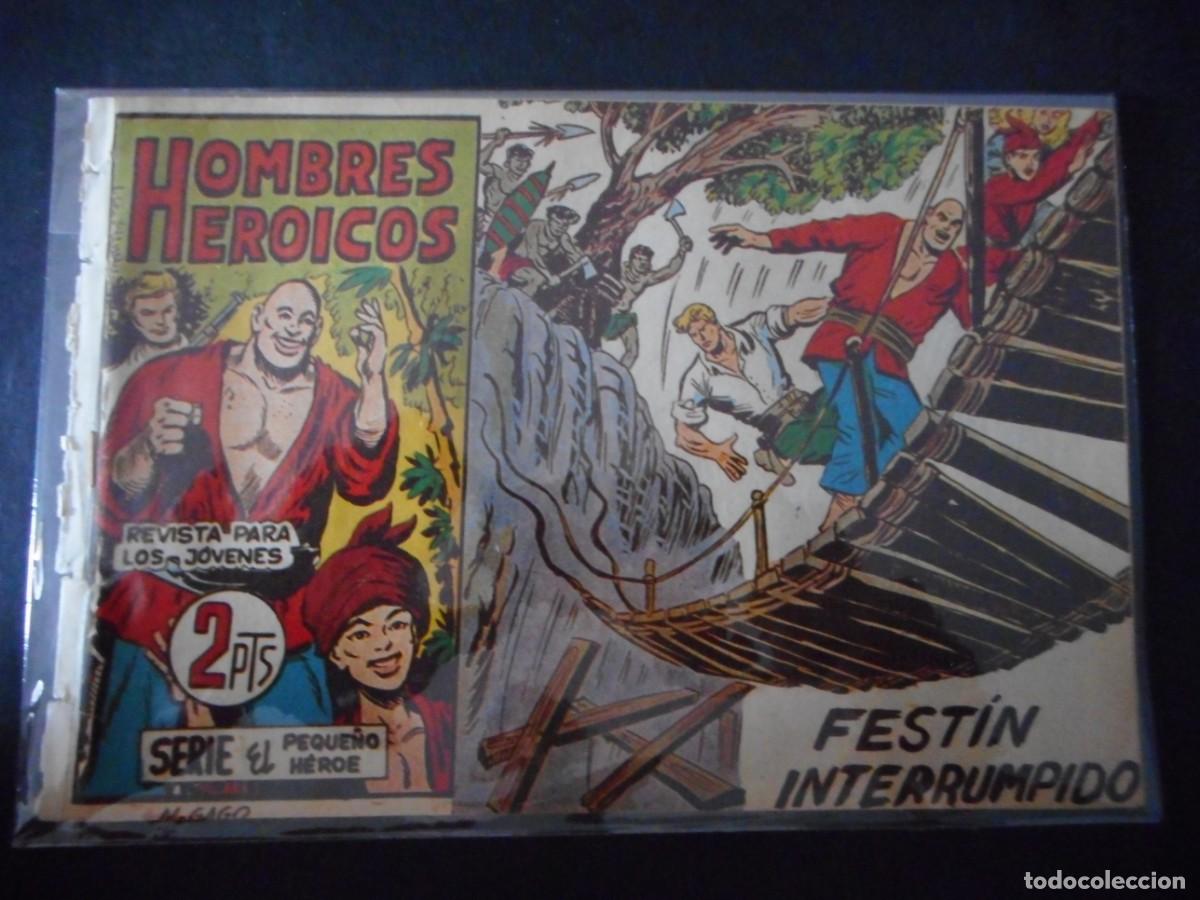 Tebeos: HOMBRES HER&Oacute;ICOS N&ordm;29 (DIFICIL). MAGA/ C-24