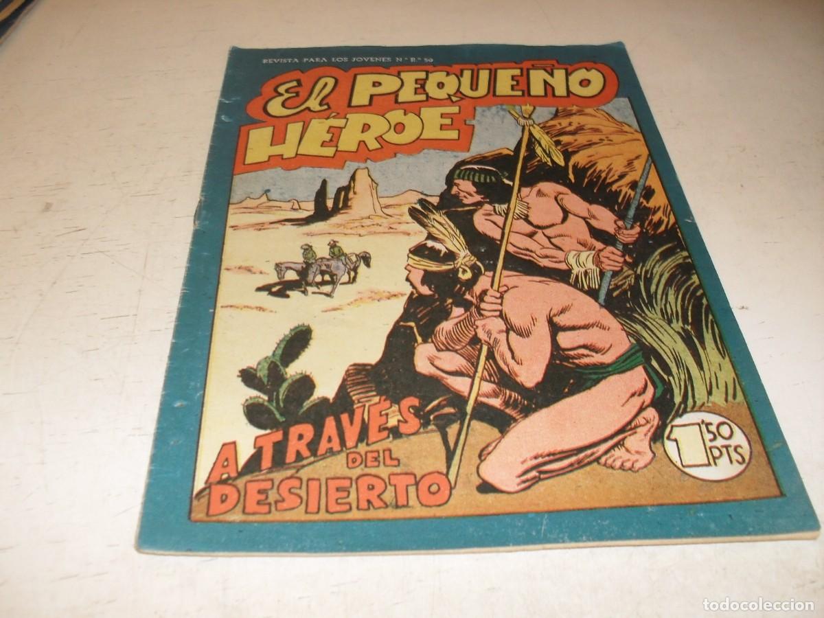Tebeos: (ORIGINAL),EL PEQUE&Ntilde;O HEROE N&ordm; 114,A TRAVES DEL DESIERTO,DE 120 ,MAGA,1957