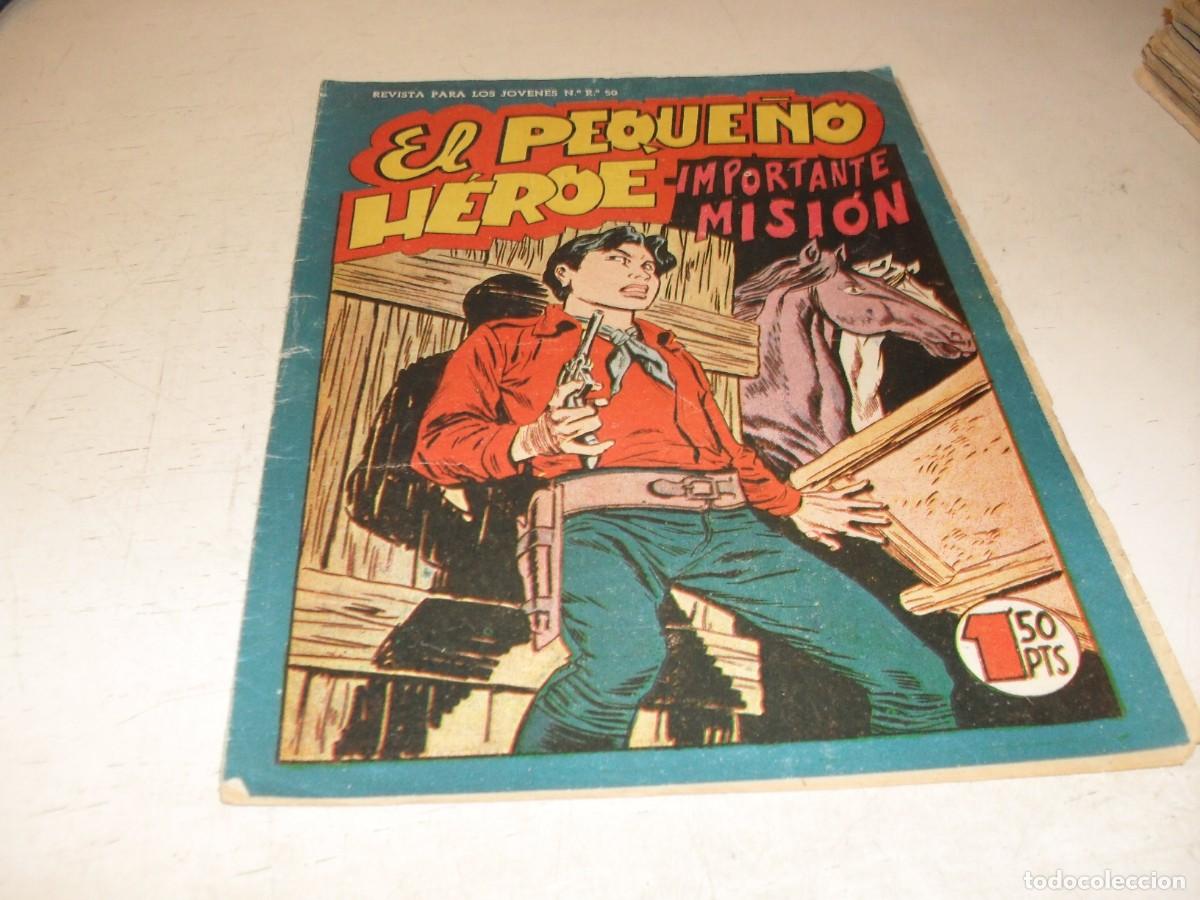 Tebeos: (ORIGINAL),EL PEQUE&Ntilde;O HEROE N&ordm; 113.IMPORTANTE MISION,DE 120 ,MAGA,1957