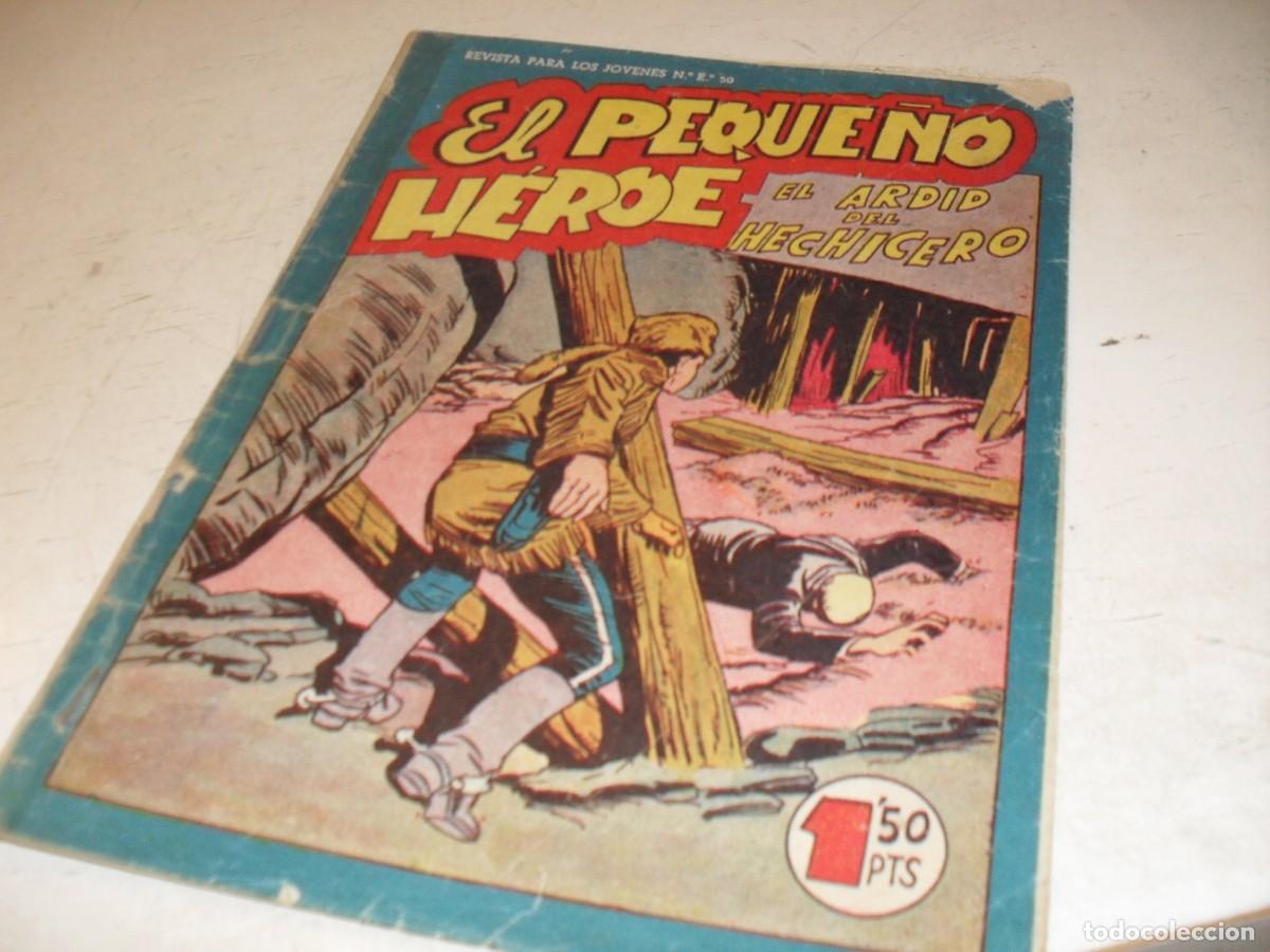 Tebeos: (ORIGINAL),EL PEQUE&Ntilde;O HEROE N&ordm; 107,EL ARDID DEL HECHICERO,DE 120 ,MAGA,1957
