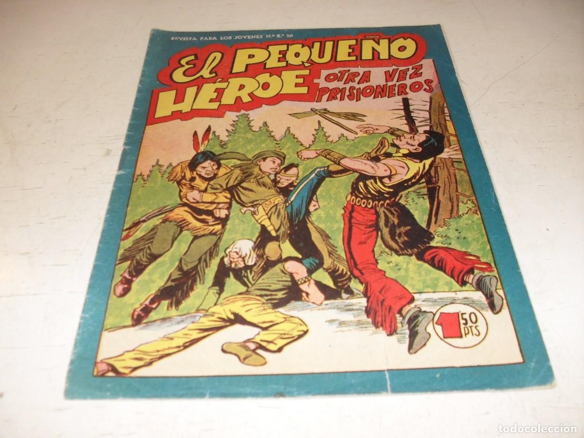 Tebeos: (ORIGINAL),EL PEQUE&Ntilde;O HEROE N&ordm; 106,OTRA VEZ PRISIONEROSDE 120 ,MAGA,1957