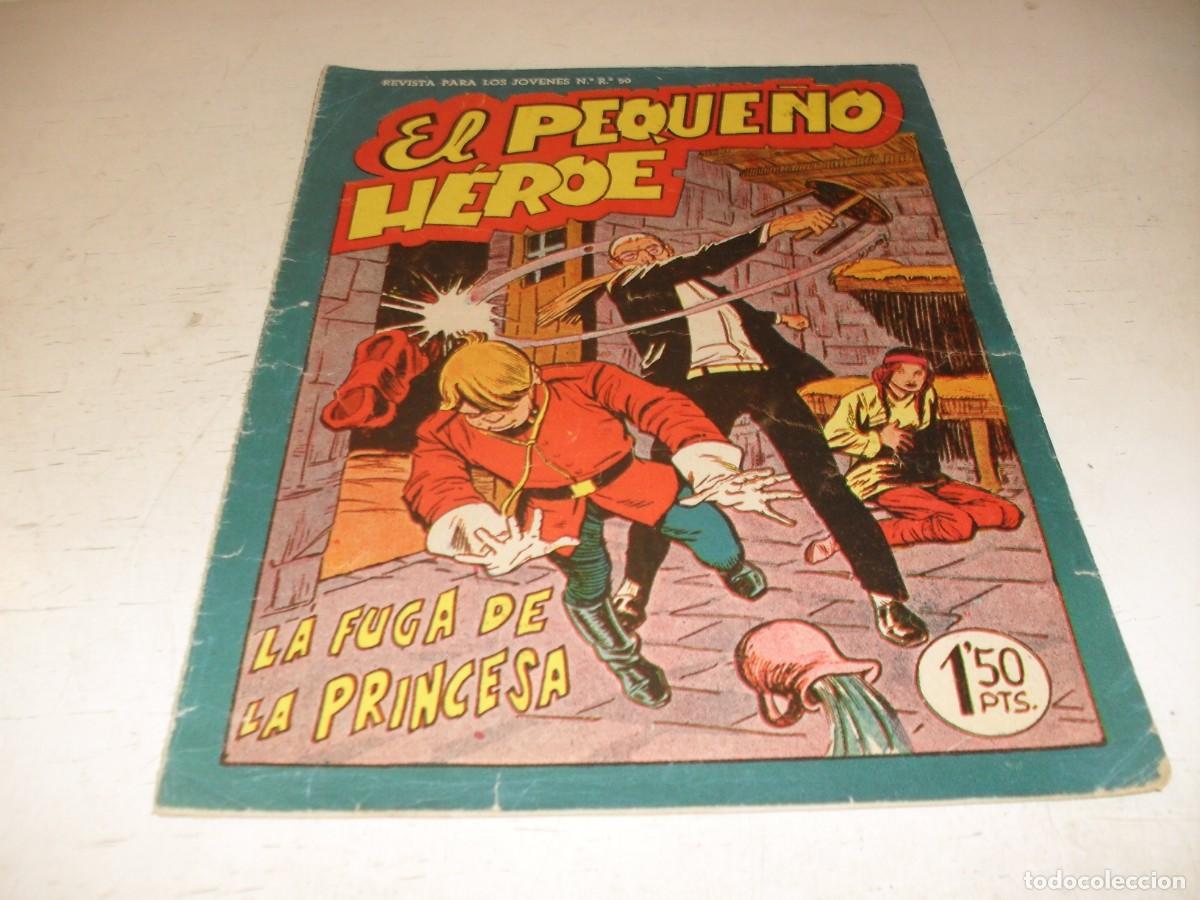 Tebeos: (ORIGINAL),EL PEQUE&Ntilde;O HEROE N&ordm; 105,LA FUGA DE LA PRINCESA,DE 120 ,MAGA,1957