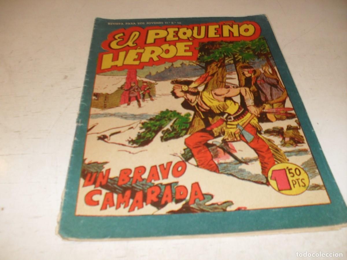 Tebeos: (ORIGINAL),EL PEQUE&Ntilde;O HEROE N&ordm; 102,UN BRAVO CAMARADA,DE 120 ,MAGA,1957