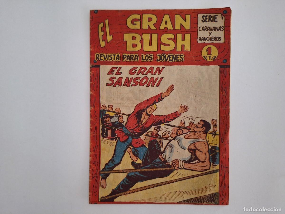 Tebeos: EL GRAN BUSH N&ordm; 32 EL GRAN SANSONI EDI. MAGA 1962 RV