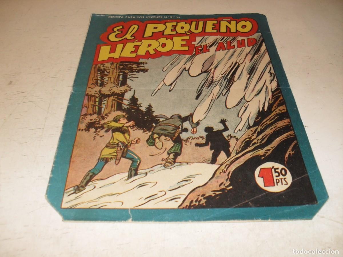 Tebeos: (ORIGINAL),EL PEQUE&Ntilde;O HEROE N&ordm; 94,EL ALUD,DE 120 ,MAGA,1957