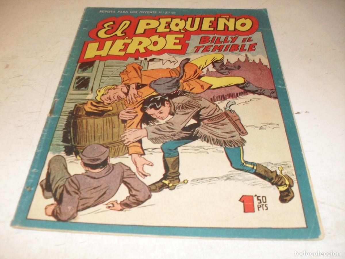 Tebeos: (ORIGINAL),EL PEQUE&Ntilde;O HEROE N&ordm; 89,BILLY EL TEMIBLE,DE 120 ,MAGA,1957