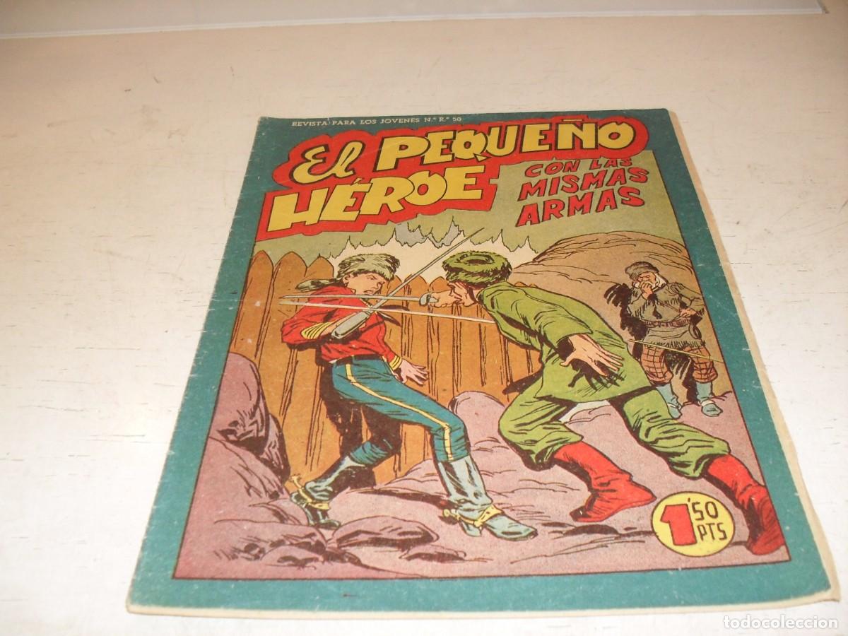 Tebeos: (ORIGINAL),EL PEQUE&Ntilde;O HEROE N&ordm; 84,CON LAS MISMAS ARMAS,DE 120 ,MAGA,1957