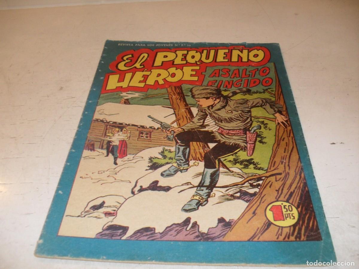 Tebeos: (ORIGINAL),EL PEQUE&Ntilde;O HEROE N&ordm; 83,ASALTO FINGIDO,DE 120 ,MAGA,1957
