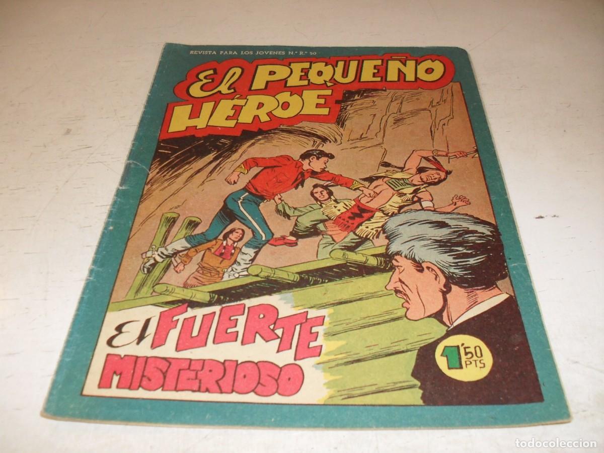 Tebeos: (ORIGINAL),EL PEQUE&Ntilde;O HEROE N&ordm; 81,EL FUERTE MISTERIOSO,DE 120 ,MAGA,1957