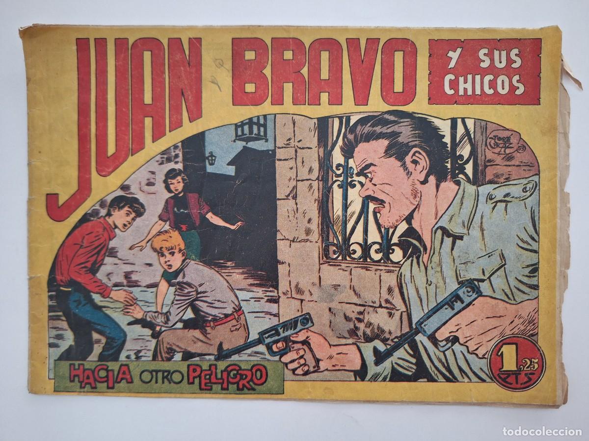 Tebeos: JUAN BRAVO Y SUS CHICOS N&ordm; 13 HACIA OTRO PELIGRO RV