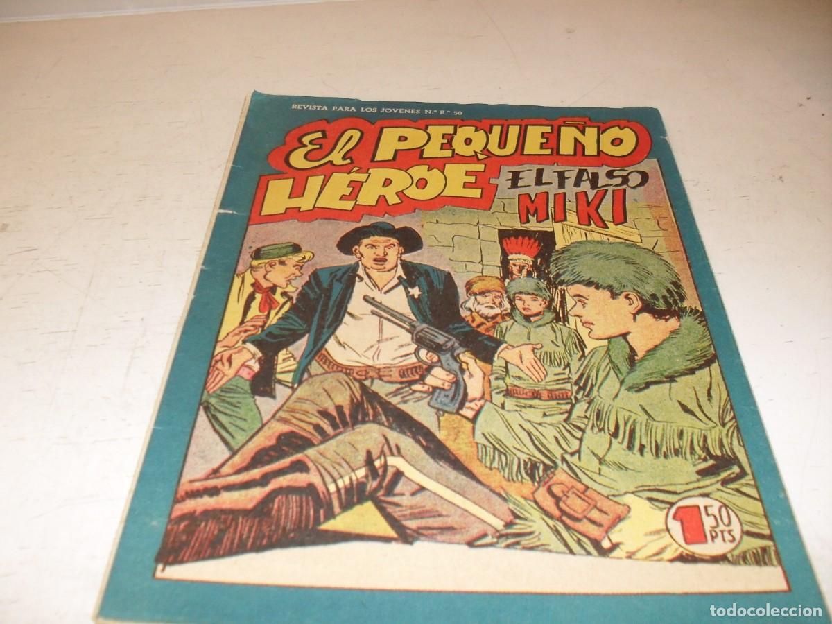 Tebeos: (ORIGINAL),EL PEQUE&Ntilde;O HEROE N&ordm; 79,EL FALSO MIKI,DE 120 ,MAGA,1957