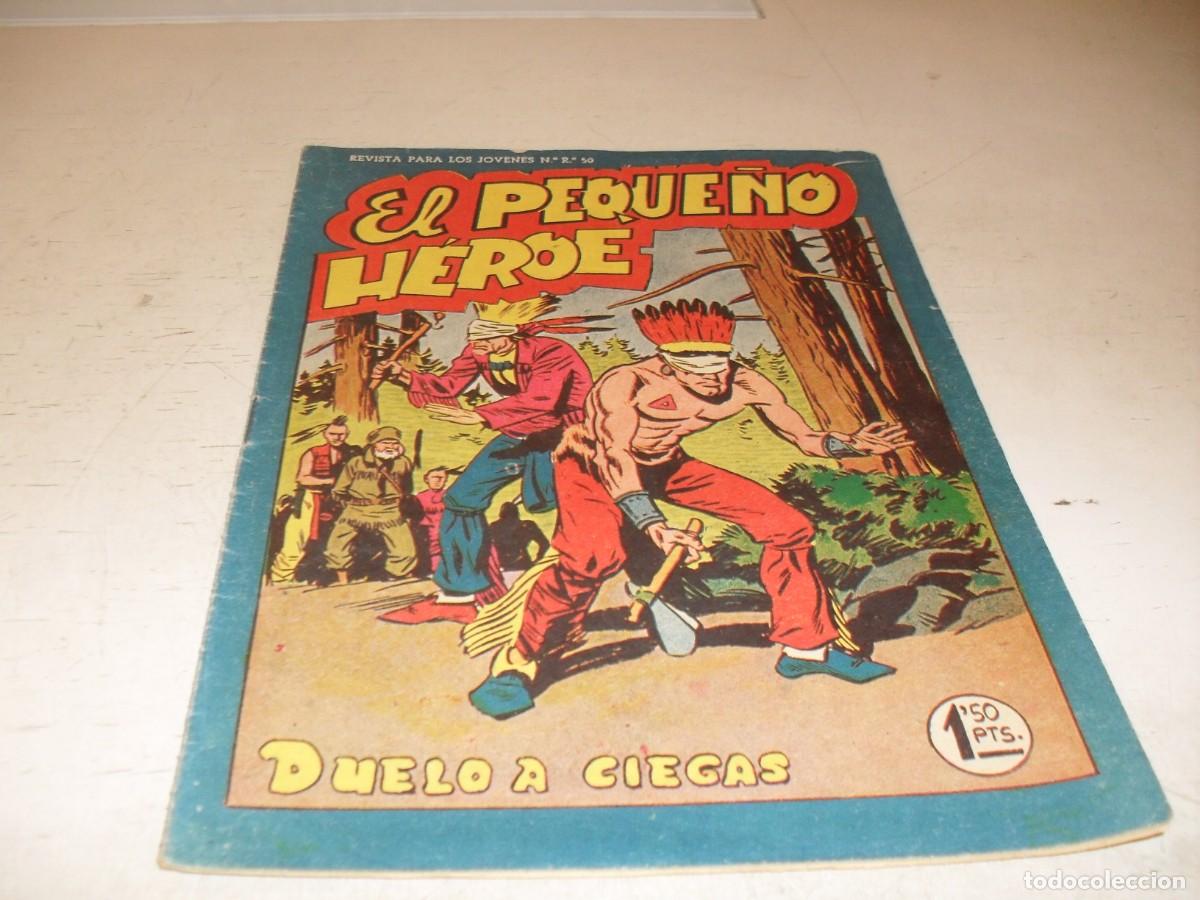 Tebeos: (ORIGINAL),EL PEQUE&Ntilde;O HEROE N&ordm; 72,DUELO A CIEGAS,DE 120 ,MAGA,1957