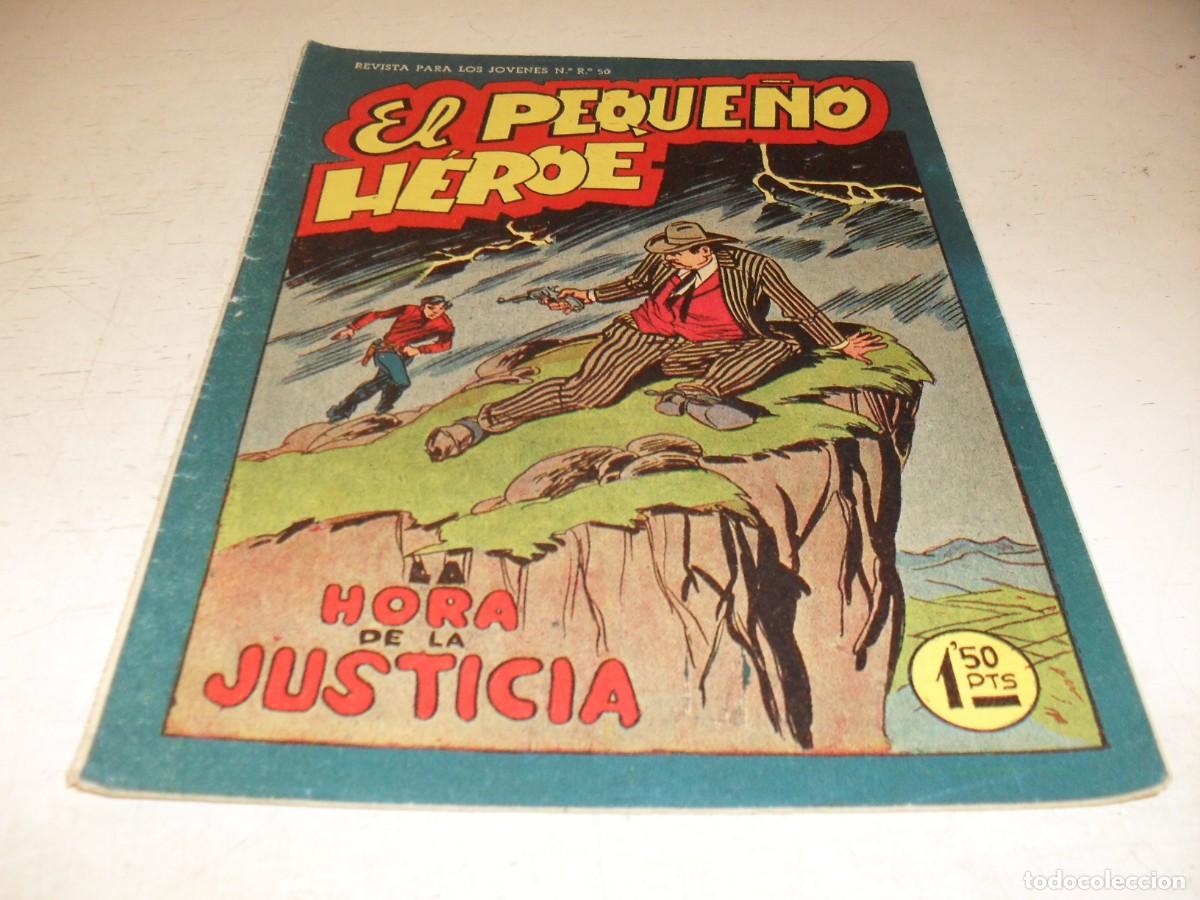 Tebeos: (ORIGINAL),EL PEQUE&Ntilde;O HEROE N&ordm; 67,LA HORA DE LA JUSTICIA,DE 120 ,MAGA,1957