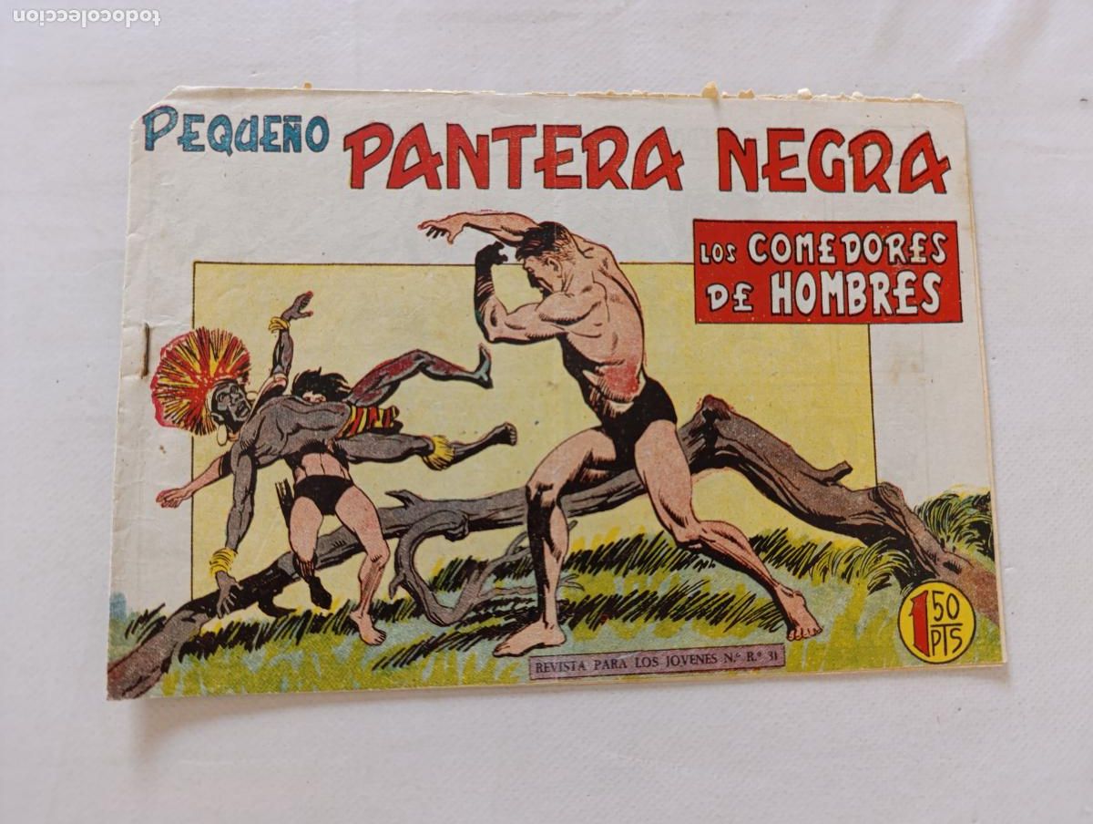 Tebeos: PEQUE&Ntilde;O PANTERA NEGRA N&ordm; 160 - MAGA - ORIGINAL (HV)