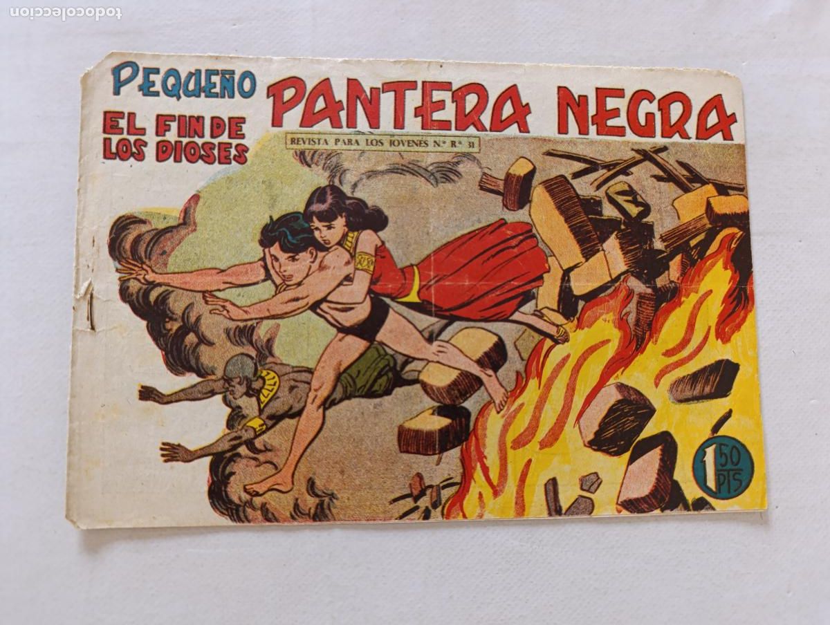Tebeos: PEQUE&Ntilde;O PANTERA NEGRA N&ordm; 165 - MAGA - ORIGINAL (HV)