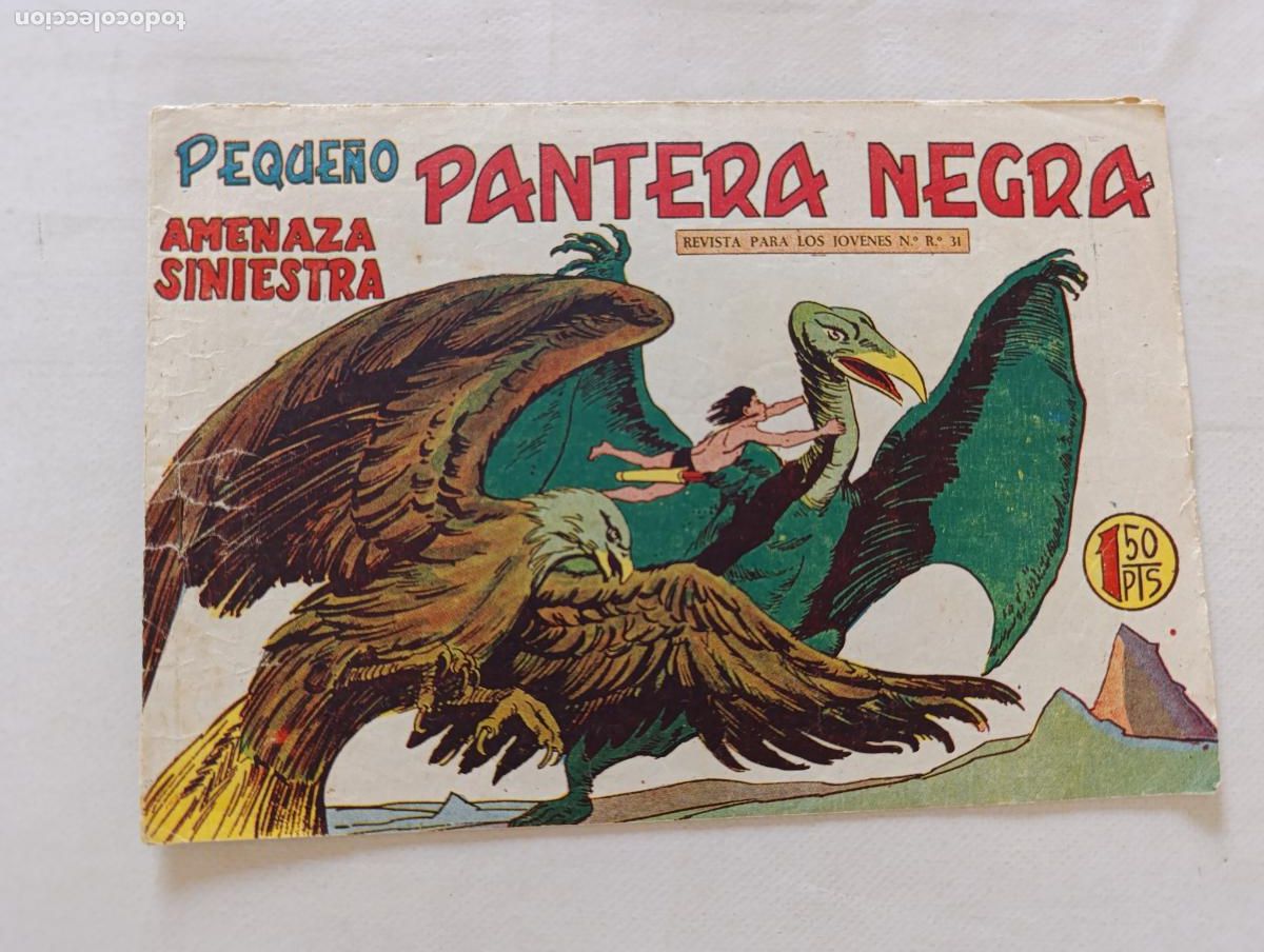 Tebeos: PEQUE&Ntilde;O PANTERA NEGRA N&ordm; 174 - MAGA - ORIGINAL (HV)
