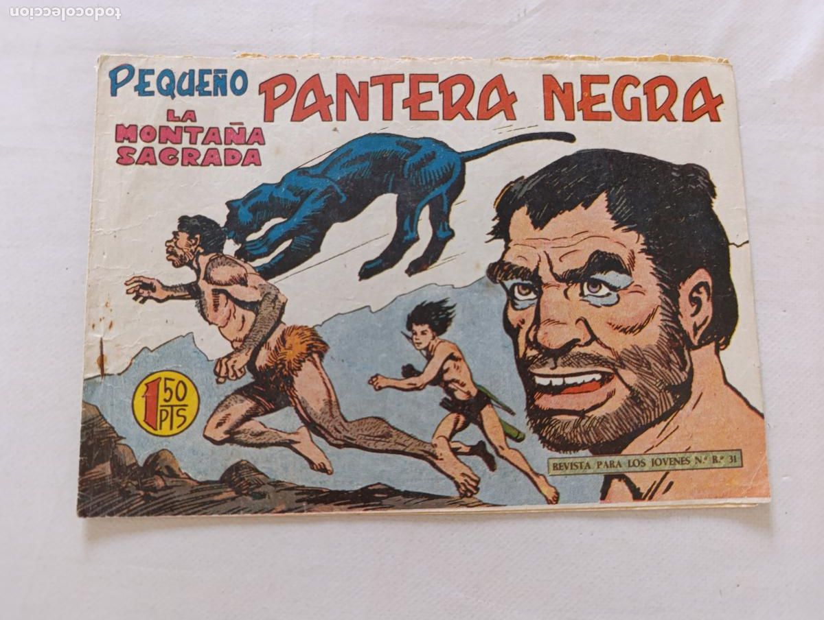 Tebeos: PEQUE&Ntilde;O PANTERA NEGRA N&ordm; 177 - MAGA - ORIGINAL (HV)