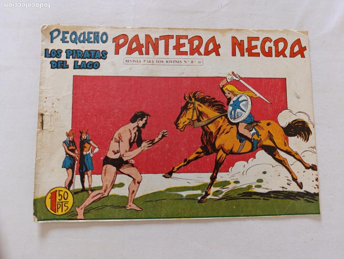 Tebeos: PEQUE&Ntilde;O PANTERA NEGRA N&ordm; 179 - MAGA - ORIGINAL (HV)