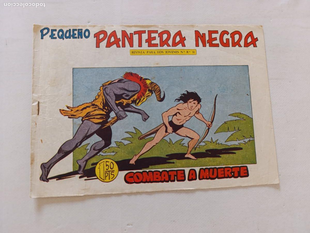 Tebeos: PEQUE&Ntilde;O PANTERA NEGRA N&ordm; 182 - MAGA - ORIGINAL (HV)