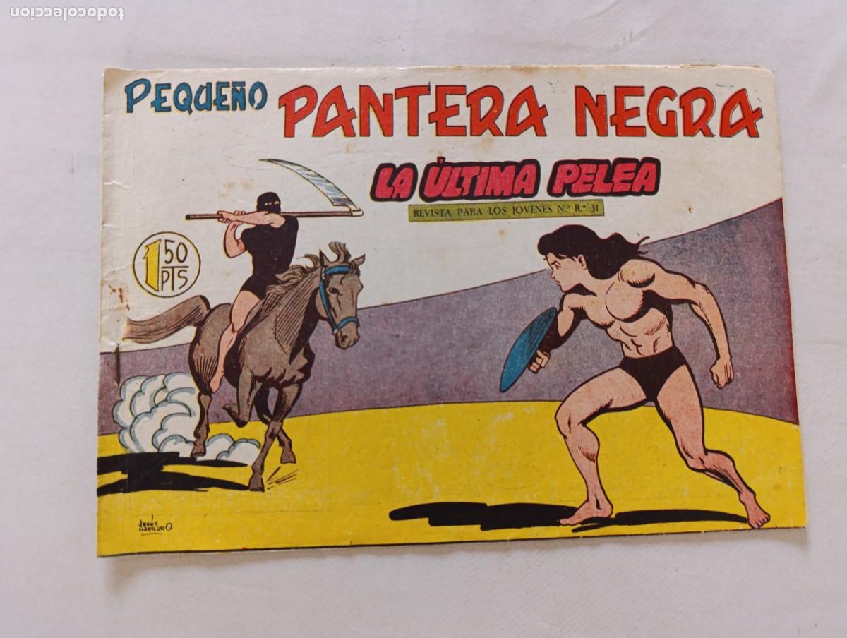 Tebeos: PEQUE&Ntilde;O PANTERA NEGRA N&ordm; 185 - MAGA - ORIGINAL (HV)