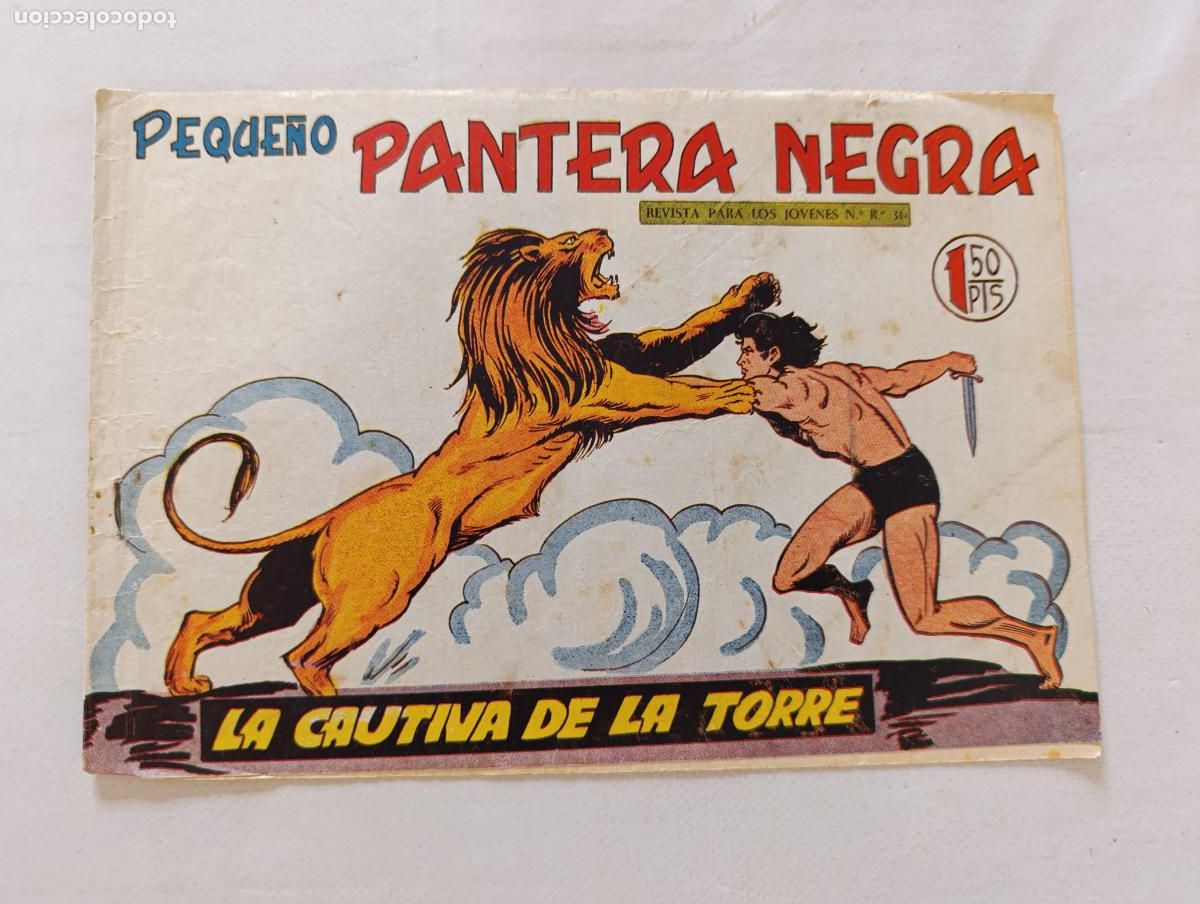 Tebeos: PEQUE&Ntilde;O PANTERA NEGRA N&ordm; 187 - MAGA - ORIGINAL (HV)