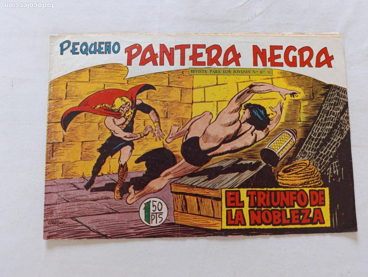 Tebeos: PEQUE&Ntilde;O PANTERA NEGRA N&ordm; 188 - MAGA - ORIGINAL (HV)