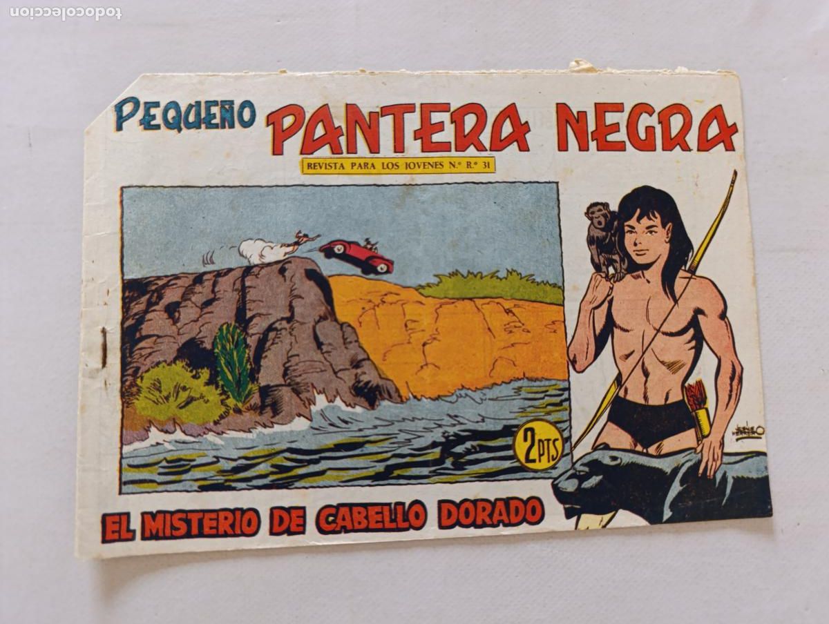 Tebeos: PEQUE&Ntilde;O PANTERA NEGRA N&ordm; 192 - MAGA - ORIGINAL (HV)