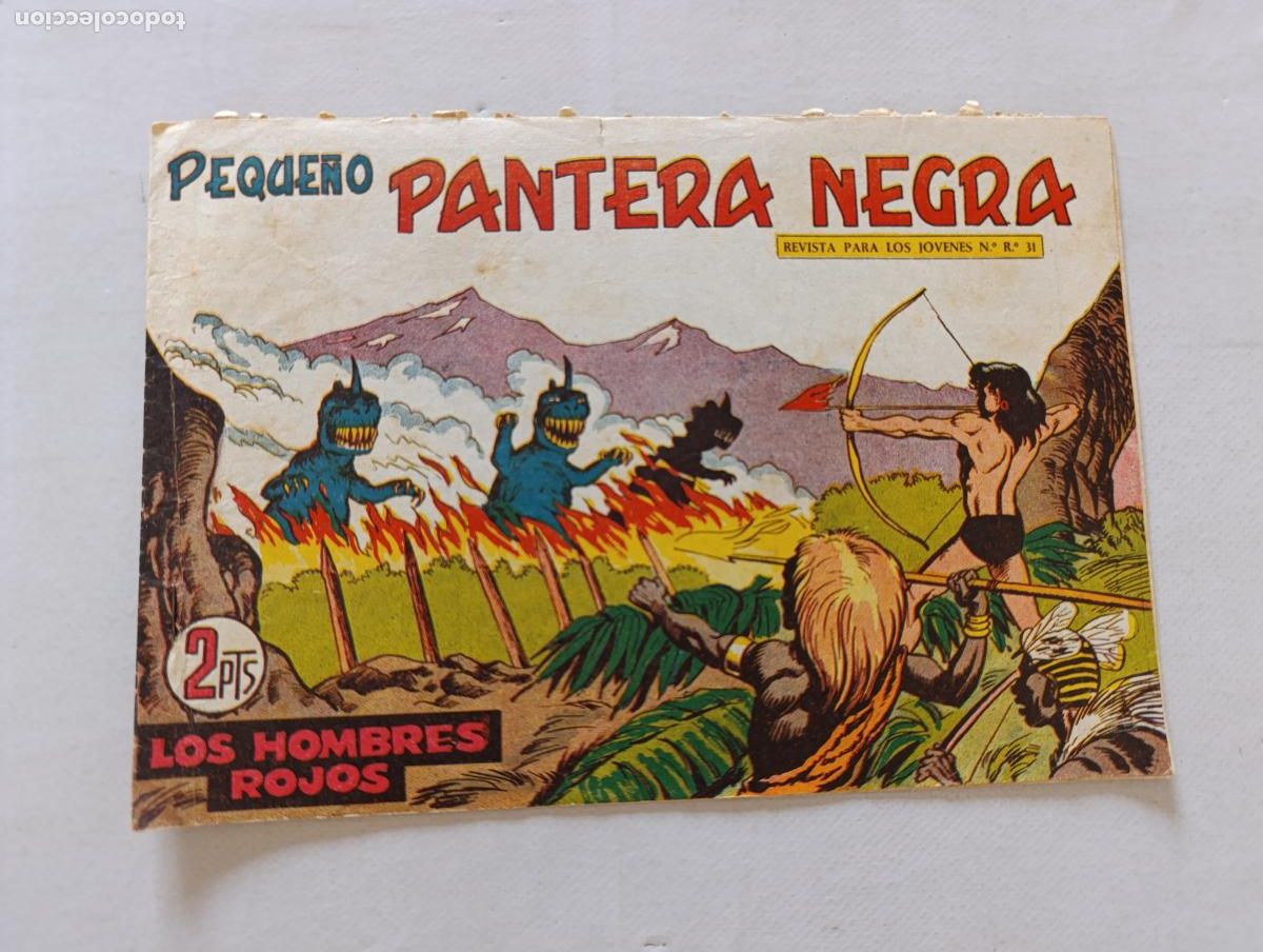 Tebeos: PEQUE&Ntilde;O PANTERA NEGRA N&ordm; 200 - MAGA - ORIGINAL (HV)