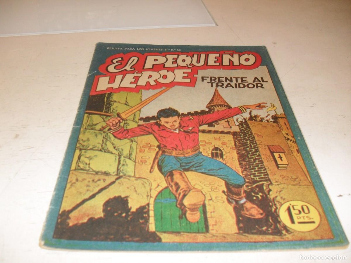 Tebeos: (ORIGINAL),EL PEQUE&Ntilde;O HEROE N&ordm; 43,FRENTE AL TRAIDOR,DE 120 ,MAGA,1957