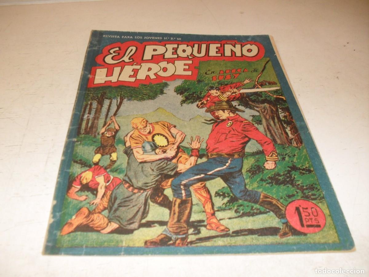 Tebeos: (ORIGINAL),EL PEQUE&Ntilde;O HEROE N&ordm; 41,EN BUSCA DE SUSY,DE 120 ,MAGA,1957