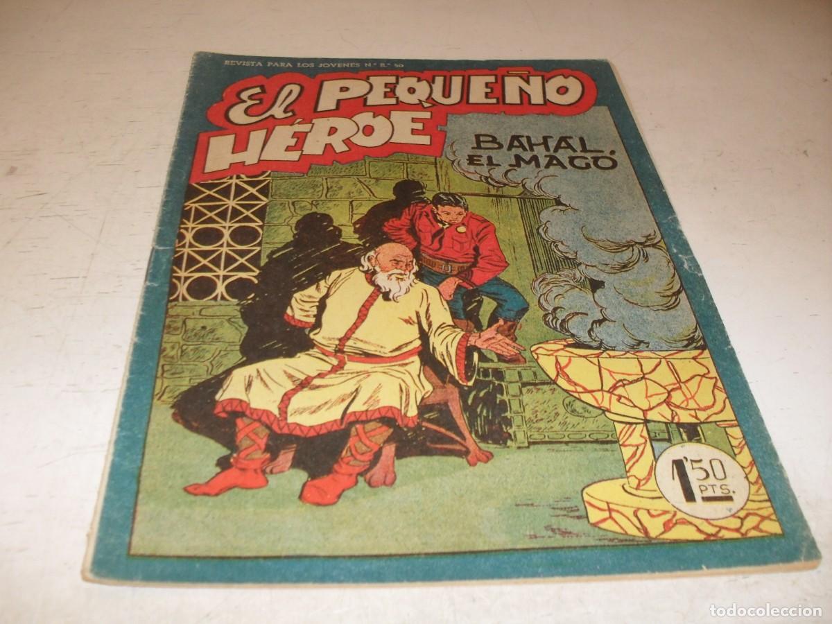 Tebeos: (ORIGINAL),EL PEQUE&Ntilde;O HEROE N&ordm; 39,BAHAL EL MAGO,DE 120 ,MAGA,1957