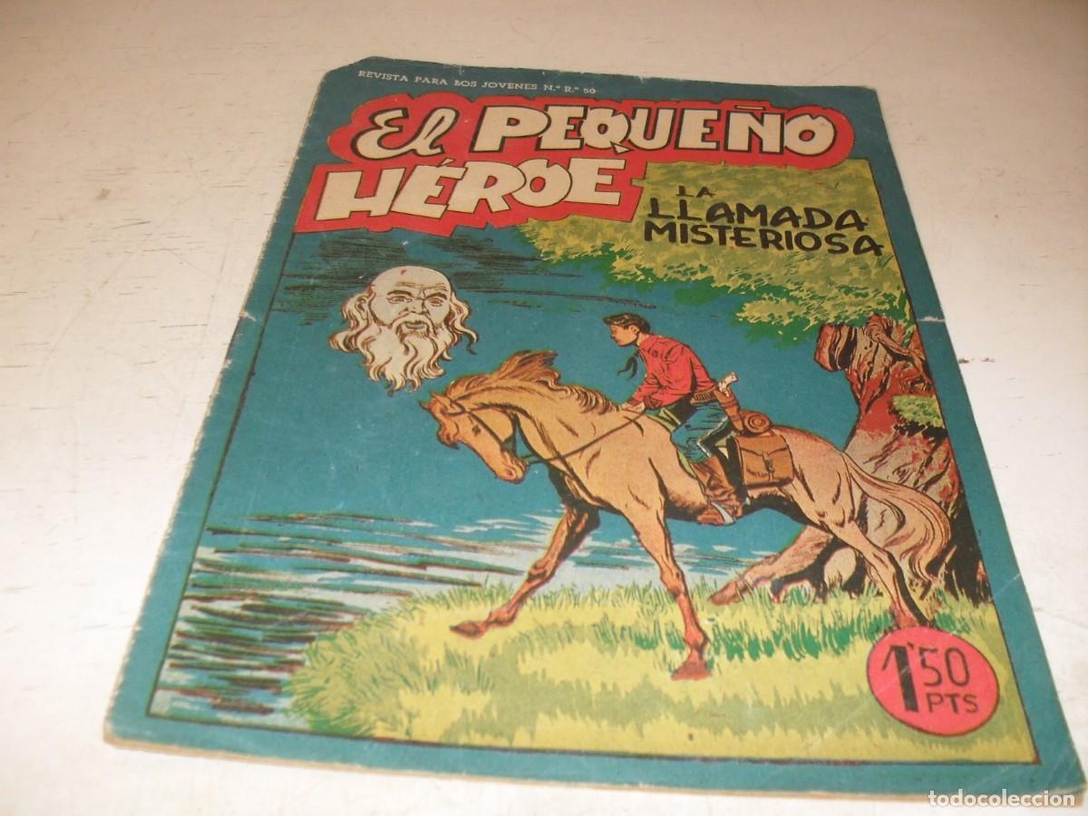 Tebeos: (ORIGINAL),EL PEQUE&Ntilde;O HEROE N&ordm; 38,LA LLAMADA MISTERIOSA,DE 120 ,MAGA,1957