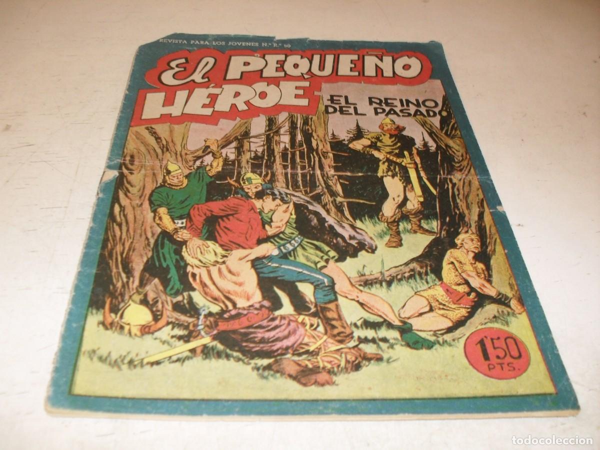 Tebeos: (ORIGINAL),EL PEQUE&Ntilde;O HEROE N&ordm; 34,EL REINO DEL PASADO,DE 120 ,MAGA,1957