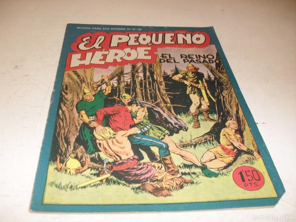 Tebeos: (ORIGINAL),EL PEQUE&Ntilde;O HEROE N&ordm; 34,EL REINO DEL PASADO,DE 120 ,MAGA,1957