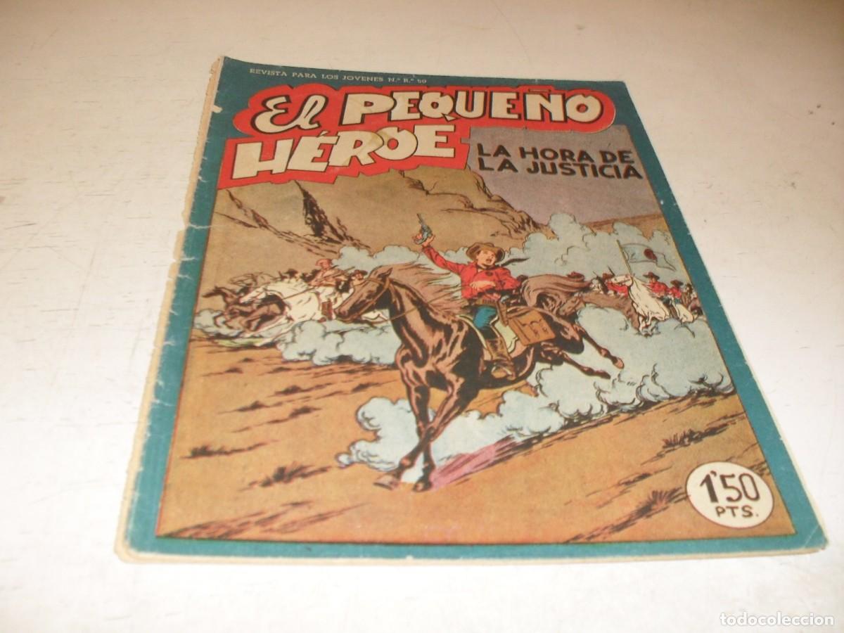 Tebeos: (ORIGINAL),EL PEQUE&Ntilde;O HEROE N&ordm; 31,LA HORA DE LA JUSTICIA,DE 120 ,MAGA,1957