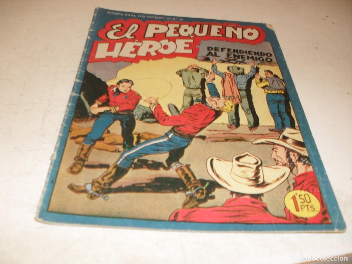 Tebeos: (ORIGINAL),EL PEQUE&Ntilde;O HEROE N&ordm; 29,DEFENDIENDO AL ENEMIGO,DE 120 ,MAGA,1957