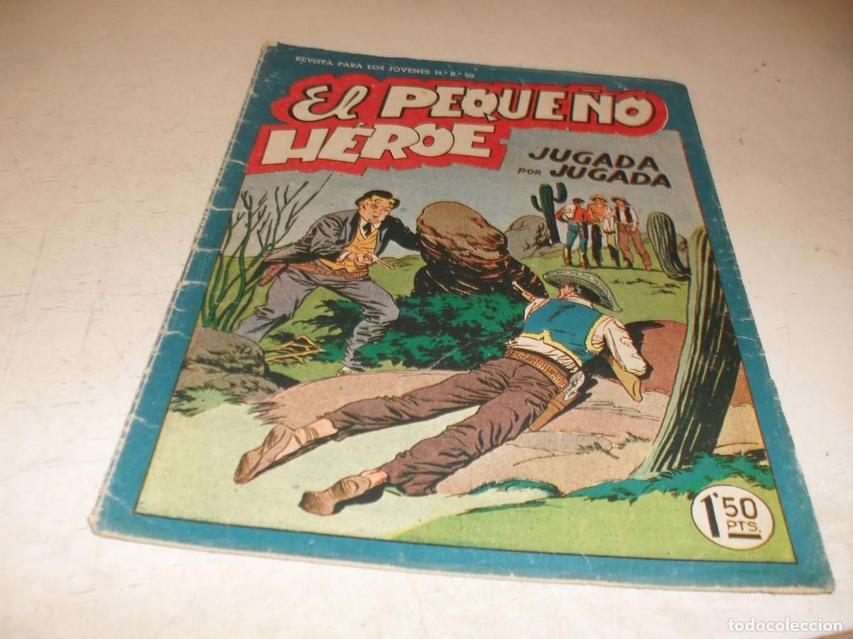 Tebeos: (ORIGINAL),EL PEQUE&Ntilde;O HEROE N&ordm; 26,JUGADA POR JUGADA,DE 120 ,MAGA,1957